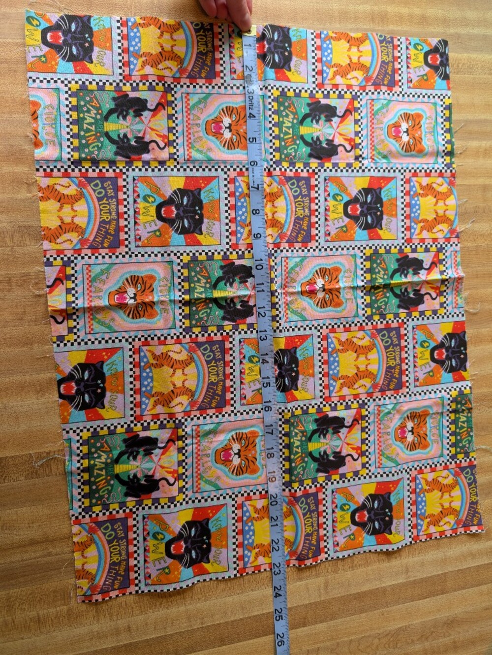 Colorful, Fun Patterns Cut Fabric Bundle (5 Pieces) - Picture 12 of 16